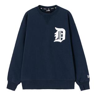 纽亦华NewEra秋冬运动男女MLB系列加绒保暖休闲套头卫衣13338692