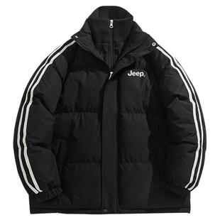 Jeep吉普棉服男款冬季2025新款美式加厚保暖外套冬装棉衣夹克棉袄