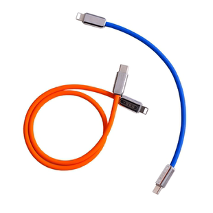 怪兽超人丨充电宝短线适用苹果14快充iPhone13promax硅胶20cm车载carplay数据线PD30W手机12/11/xs充电器线