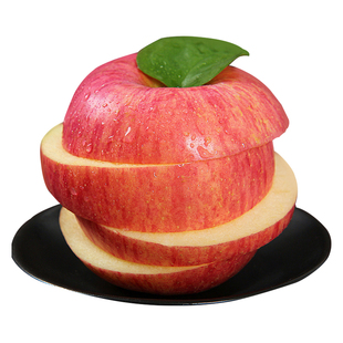 河南商丘特产虞城县张集红富士苹果汁多脆甜农家新鲜水果10斤