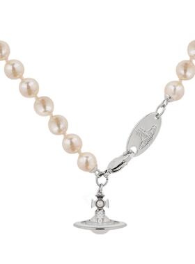 Vivienne Westwood西太后 26春夏新品 女士仿珍珠土星项链300217