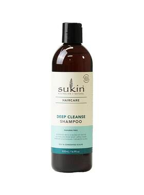 sukin无硅油清洁洗发水500ml