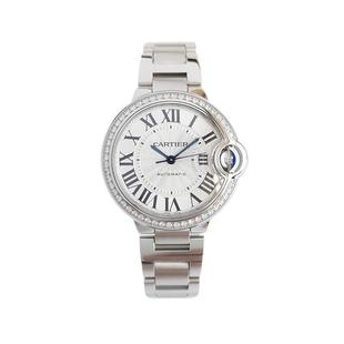 【自营】中古99新Cartier卡地亚蓝气球33镶钻石机械手表W6920071