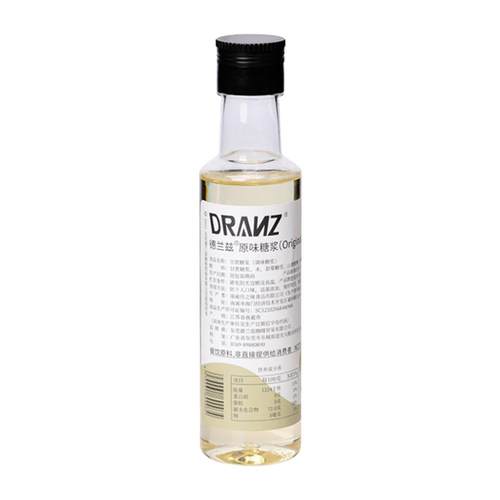 德兰兹糖浆原味转化小瓶蔗糖调酒糖浆咖啡奶茶柠檬茶调味商家庭用