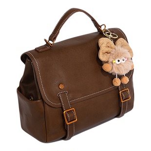 迪士尼包包女式2025新款轻奢小众高级感通勤手提包单肩双肩公文包