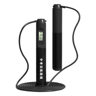 中考专用训练跳绳初中中学生体育生体考钢丝绳计数体育课考试用绳