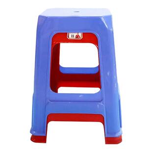 方凳宵夜市路边摊塑料凳子家用高款椅子红色塑胶凳加厚耐用椅凳子