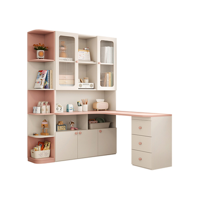 暧逸转角儿童大容量写字桌