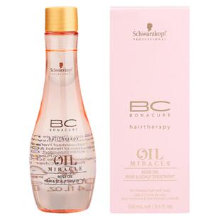 施华蔻保丽臻亮玫瑰护发精华素免洗精华液修护毛躁护发精油