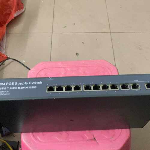溢价-海思视讯POE1108GJ-11 10口千兆PoE交换机，成