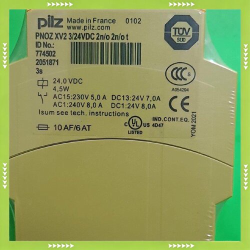 【问价】PLIZ  PNOZ XV2 774502安全继电器   欢适用