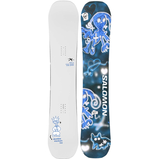 42滑雪新款SALOMON萨洛蒙单板滑雪板男女同款ABSTRACT艺术家款