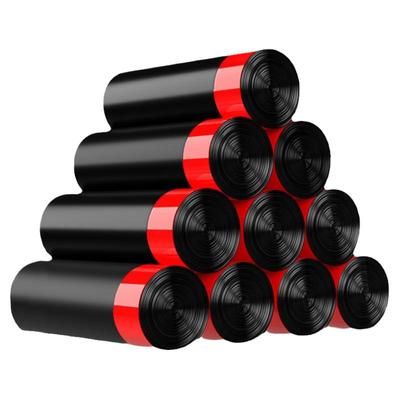 抽绳收口垃圾袋家用实惠装手提式垃圾桶塑料袋中大号加厚一次性袋