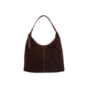 8 Other Reasons 手提包棕色麂皮复古大容量通勤包慵懒风REVOLVE