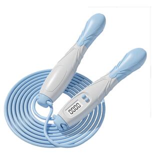 跳绳儿童小学专用小学生计数款专业竞速中考计时钢丝绳不打结绳子