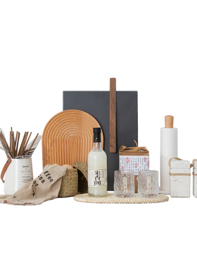 轻奢厨房样板间饰品摆件组合套装