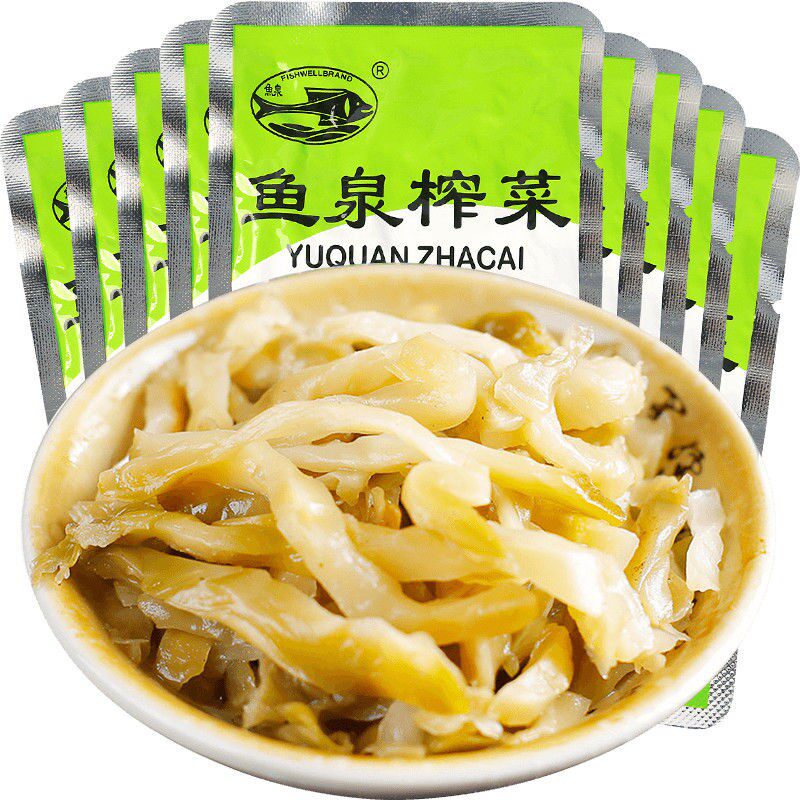鱼泉榨菜全口味整箱发货