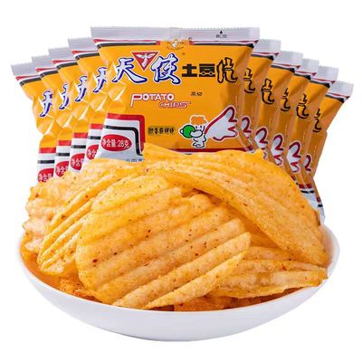 天使土豆片28g   薯片  贵州特产 贵州特产土豆片