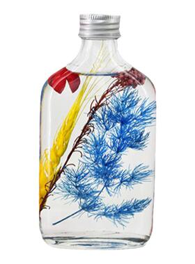 diy植物标本保鲜玻璃瓶浮游花