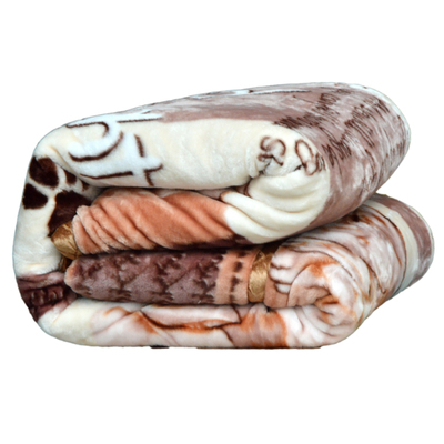 双层加厚冬季婚庆包邮拉舍尔毛毯