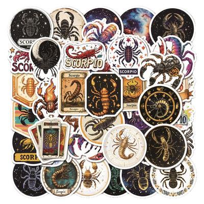 50张十二星座天蝎座Scorpio贴纸