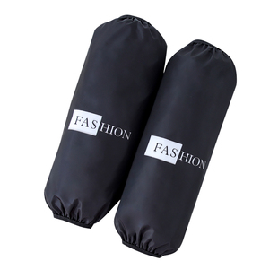 高档防水不掉胶加肥透气套袖冬季羽绒服棉衣袖套上班办公家务防尘