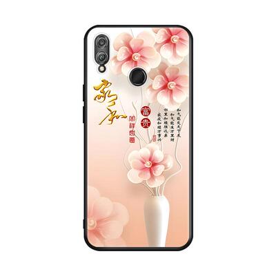 皑晨适用于荣耀8X手机壳卡通中国风潮 jsn-al00全包保护套耐脏JSN-AL00时尚创意防摔软壳Honor8x文字新款气质