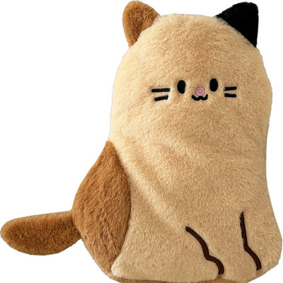 猫咪可插手热水袋注水暖水袋