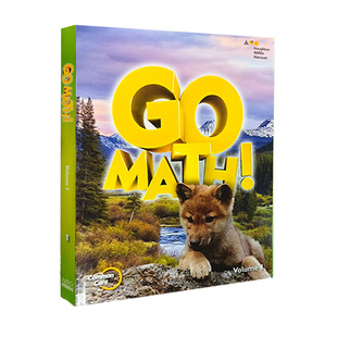 原版进口美国小学数学教材HMH出版社Go Math! Grade 1 Student Edition Set 一年级学生用书(2本装)Volume1+Volume2 纯英文