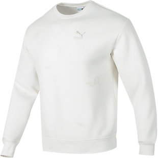 Puma/彪马冬季新款男女刺绣卡通卫衣印花卫衣627449-65