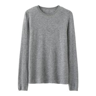 断码清仓不退换新型薄款羊毛ROW风修身毛衣+细百褶半身长裙套装