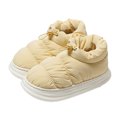 防水棉拖鞋女冬季包跟厚底保暖男