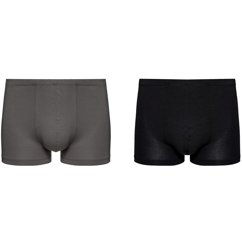 爱慕先生25夏1号裤cot内裤男士棉质抗菌透气包腰平角裤NS23M301