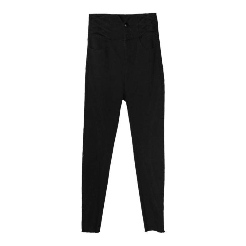 Lapargay百搭黑色休闲裤