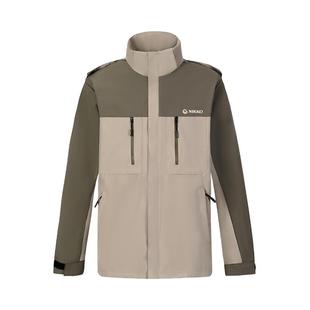 日高户外徒步冲锋衣三合一可拆卸内胆秋冬外套情侣登山服防风防水