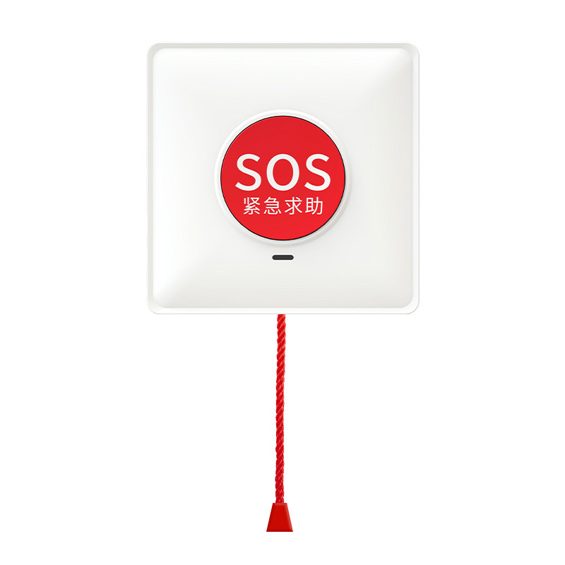 老人一键呼救无线报警器4G远程电话短信通知家用紧急SOS求救按钮
