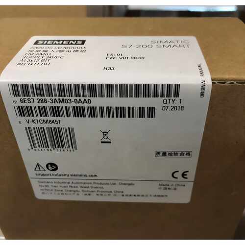 Siemens 6Es72883Am030Aa0 Analog InputOutput Module 6Es72883a