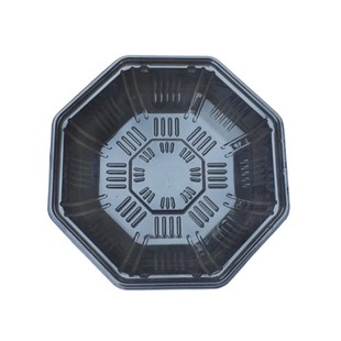 八角形加厚打包碗一次性透明塑料水果盒生鲜果切蔬菜包装盒沙拉盒