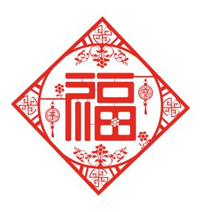 2026新年马年春节乔迁福字窗贴店铺橱窗玻璃装饰布置贴纸静电墙贴