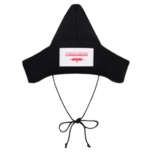 Charles Jeffrey LOVERBOY 25SS 日式纸船造型武士针织毛线帽冷帽