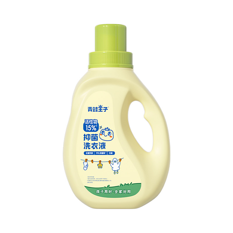 青蛙王子新国标婴儿抑菌洗衣液