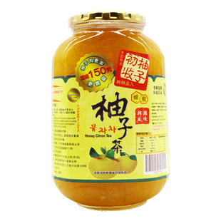 韩国进口 正高岛柚子茶蜂蜜红枣芦荟生姜蜂蜜柚子酱柚子蜜1150g