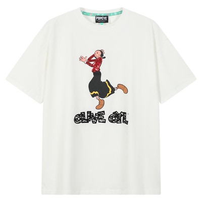 innplanet大力水手百搭印花T恤