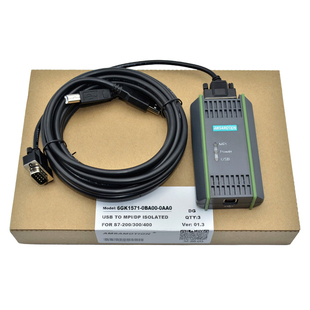 适用西门子S7-300PLC控制器6GK1571-0BA00 编程电缆通讯下载线