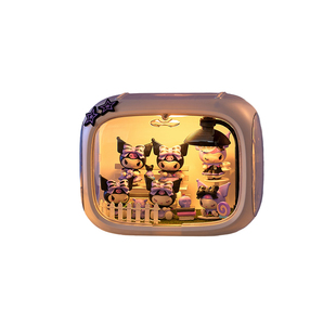 新年礼品库洛米玩偶太空舱小夜灯diy手工女生生日礼物送闺蜜女友