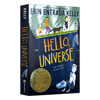 你好宇宙英文原版纽伯瑞金奖