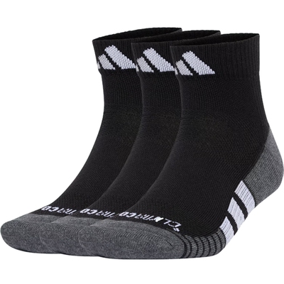 滔搏adidas阿迪达斯男女运动休闲袜低帮训练袜短袜三双装JC6446