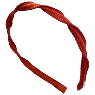 一款两戴精致螺旋发箍女2025新款头箍高级感洋气时尚日常外戴发饰