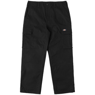 Dickies帝酷适2025年秋冬款多口袋宽松休闲直筒裤男女情侣同款