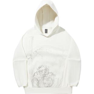 中国李宁功夫系列卫衣男士官方新款男装上衣春季宽松运动服